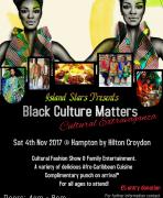 Black Culture Matters - A Cultural Extravaganza image