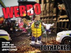 TOYHACKER.solo show and book launch by WEBBO image