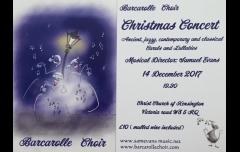 Barcarolle Choir Christmas Concert image