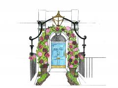 Geraniums at the Door - Chelsea Fringe image