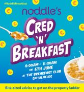 Get ready for home-buying with Noddle's 'Cred & Breakfast' image