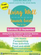 Living Well Week 2018 & Launch Event image