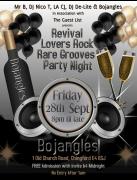 Revival Lovers Rock & Rare Grooves Party Night image