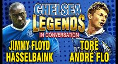 Chelsea Legends: Jimmy Floyd Hasselbaink & Tore Andre Flo image