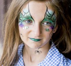Halloween Face Painting image