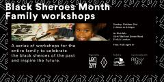 Black Sheroes Month Art Workshops image