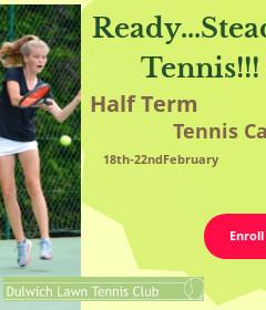 Tennis Camp- Half Term - February 2019 image