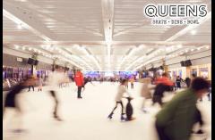 Free Family Ice Skating at QUEENS Skate Dine Bowl image