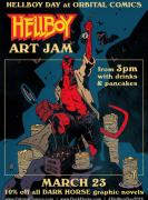 Hellboy Day Art Jam image