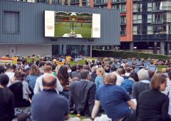 Cricket World Cup free outdoor screening Merchant Square image