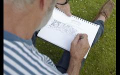 Life drawing classes in Morden Hall Park image
