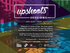 UPshoots sessions - New Music Friday Lunchtimes image