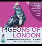 Pigeons Of London - An Art Exhibition And Pop Up Shop image