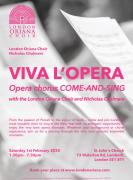 Viva l'Opera: Opera Chorus Come-and-Sing image