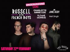 Russell & The French Boys - Underground Sound Presents image