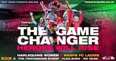 The Game Changer - Harlequins Women V Wasps FC Ladies image