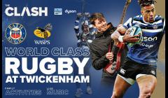 The Clash 2020 Bath Rugby VS Wasps image