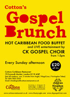 Ck Gospel Brunch @ Cottons Carribean Restaurant image