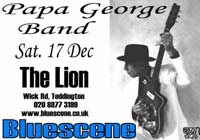 The Papa George Band - Bluescene at The Lion image
