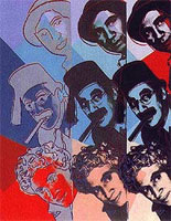 Ten Portraits of Jews of the Twentieth Century by Andy Warhol image