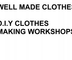 D.I.Y Clothes Making Workshops image