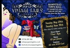 Pop Up Vintage Fairs at Hampstead Town Hall image