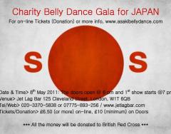 Exciting Charity Belly Dance Gala for JAPAN  image
