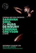 Corrina Greyson Presents.. Saravah Soul, Russ Dewbury, Corrina Greyson & more! image
