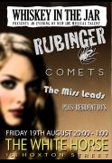 Whiskey In The Jar (Live band night) Comets, Rubinger & The Miss Leads image