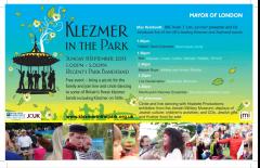 Free Klezmer Music Event at Regent's Park bandstand image