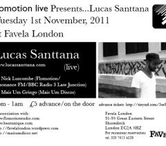 Flomotion Live Presents..Lucas Santtana  image
