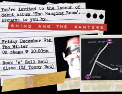 Rhino & The Ranters | The Hanging Room Album Launch image