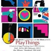 "PlayThings"; A Festival of Staged Readings from Nine New Directors image