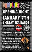 Dumplins Live Ska Club with The Estimators, The Skanx and The Snare image