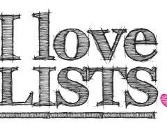 I Love Lists: London's First List-Making Night! image