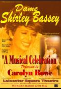 Dame Shirley Bassey “A Musical Celebration” performed by Carolyn Rowe image
