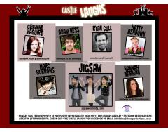 The Castle Laughs! Stand up comedy night with award winning comedians image