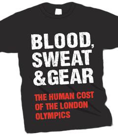 Blood, Sweat & Gear - the human cost of the London Olympics image