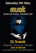 MUAK Warehouse Project#4: With DJ Sneak image