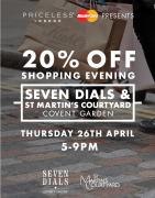 St Martin's Courtyard and Seven Dials Spring Shopping Night image