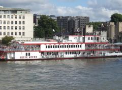 Floating pop-up bar aboard the Dixie Queen at Butler's Wharf  image
