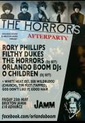 Jamm/Orlando Boom present The Horrors Official After Party image