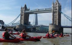 Discover London from the Thames with Kayaking London image