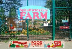 Spitalfields City Farm event supporting JamieOliver's Food Revolution Day image