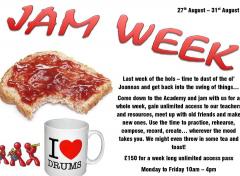 Jam Week - workshop and band experience for young musicians! image