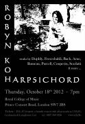 Robyn Koh - Solo Harpsichord Concert image