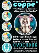 Japanese electronica artist Coppe free live show in Cyberdog Camden image