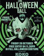 Club NME Halloween Ball ft Fridge Magnets image