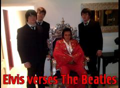 Elvis and The Beatles image