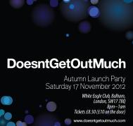 DoesntGetOutMuch Autumn Launch Party image